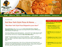 Tablet Screenshot of getnewyorkstylepizza.com